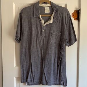 Billy Reid button t-shirt polo